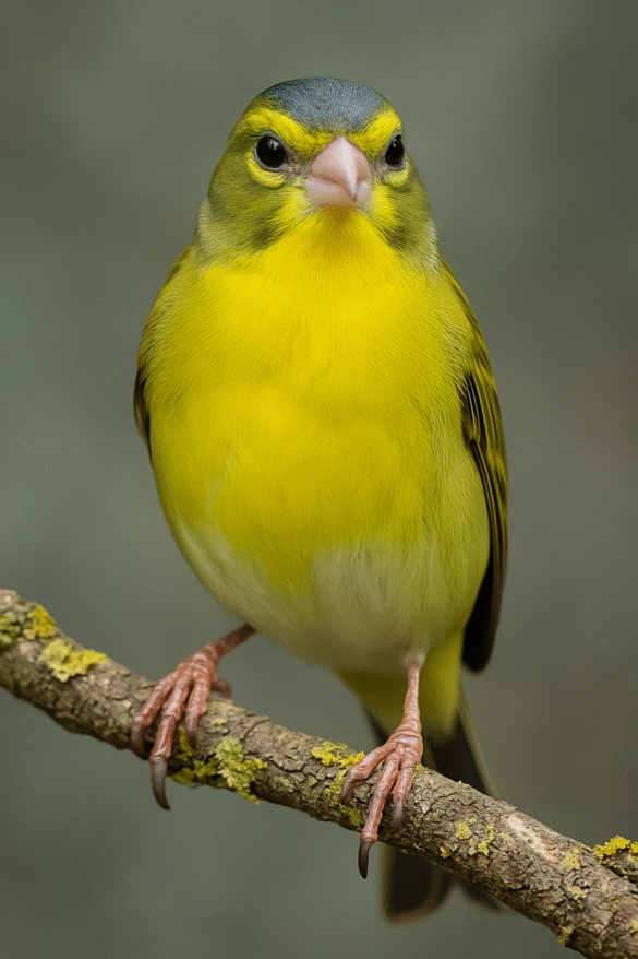 Mozambik Kanaryası Serinus Mozambicus