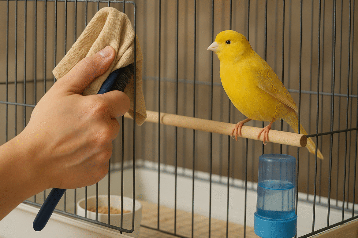Kanarya Temizliğinde Dikkat Edilmesi Gerekenler