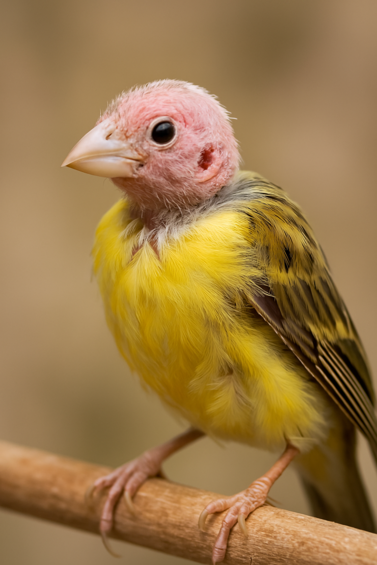 Kanaryalarda Tüy Dökümü