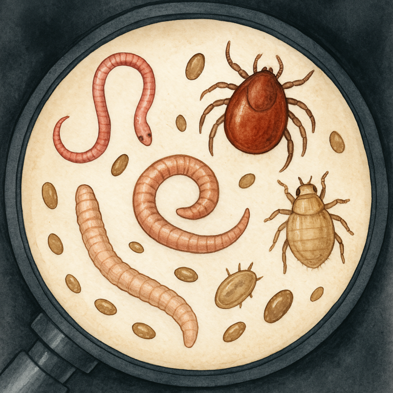 Kuşlarda Parazit Türleri