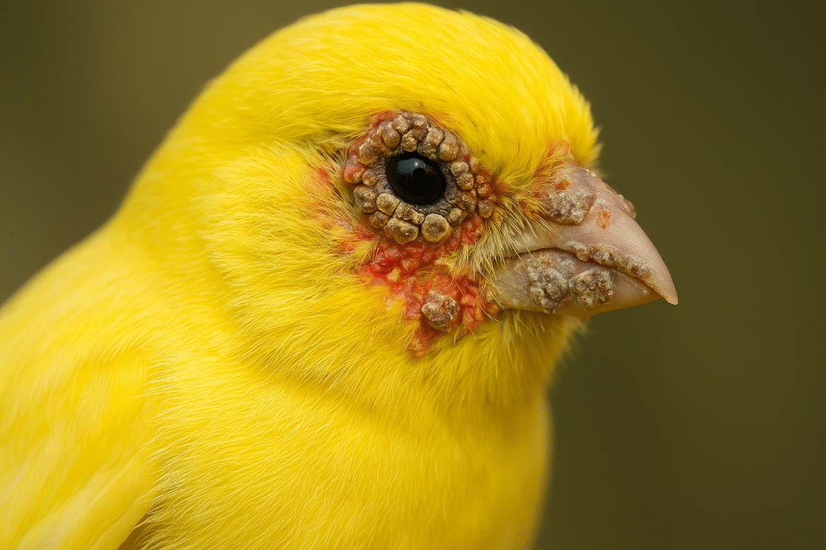 Kanaryalarda Çiçek Hastalığı Belirtiler Ve Tedavi
