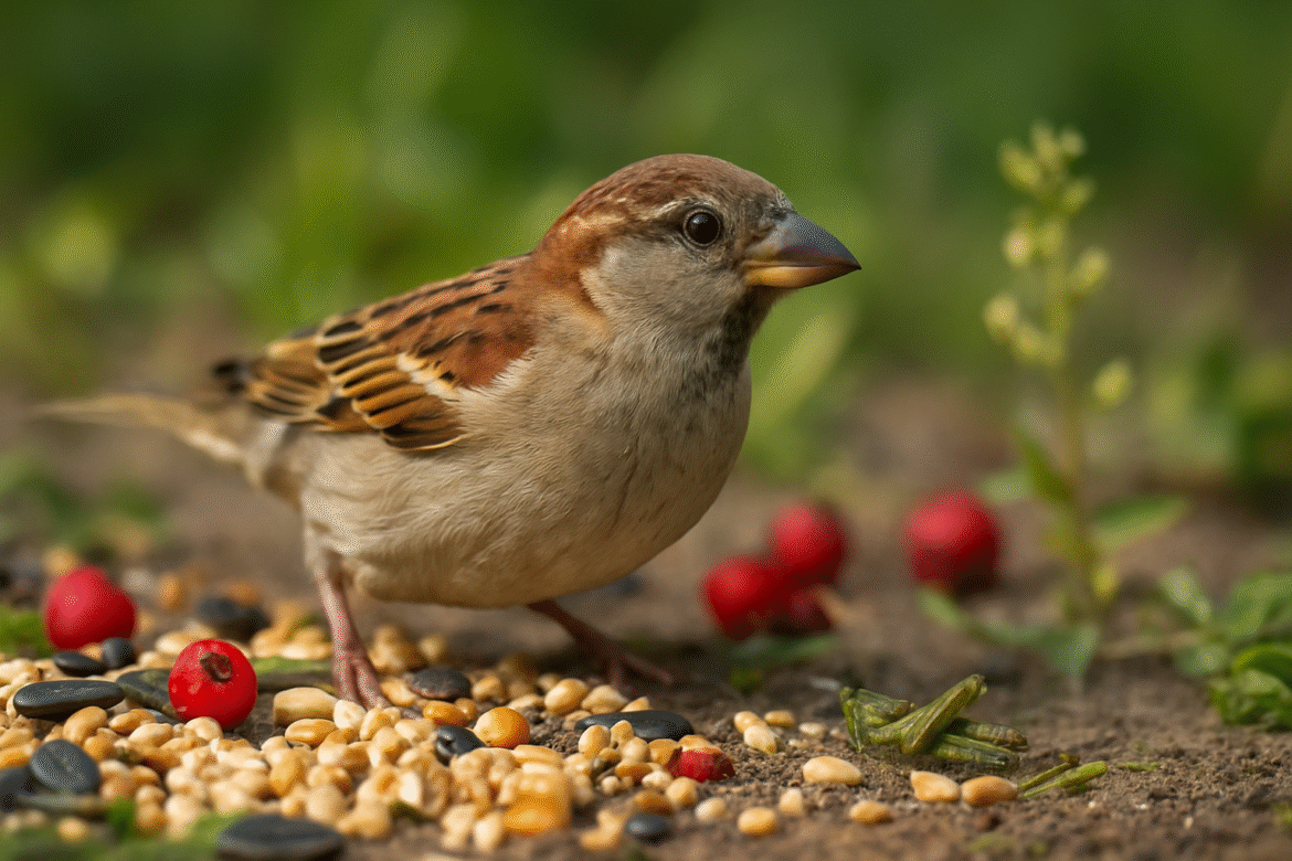 Serçe Kuşlarının Beslenme Alışkanlıkları
