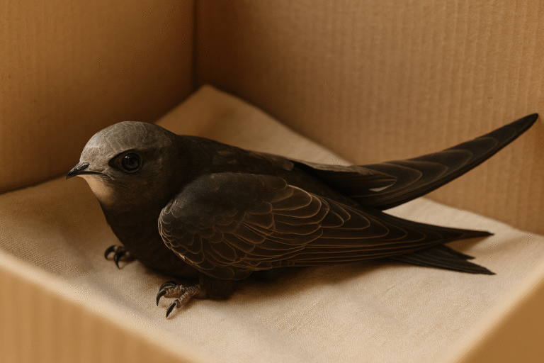 Yere Düşen Ebabil Kuşuna Nasıl Yardım Edilir