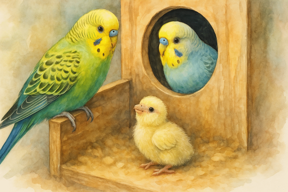 Yavru Muhabbet Kuşu Üretimi Ve Damızlık Seçimi