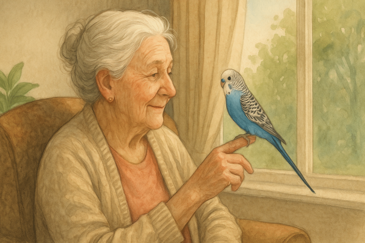 Yaşlılar İçin En Uygun Evcil Kuş Türü