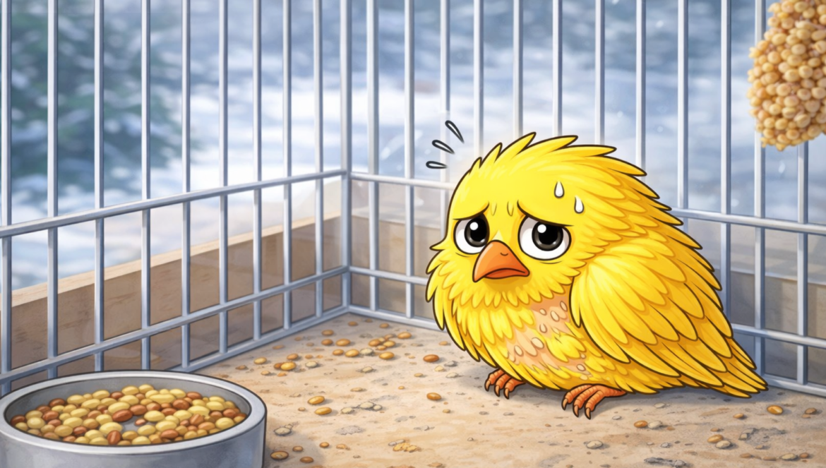 Kanarya Neden Kafesin Dibinde Durur