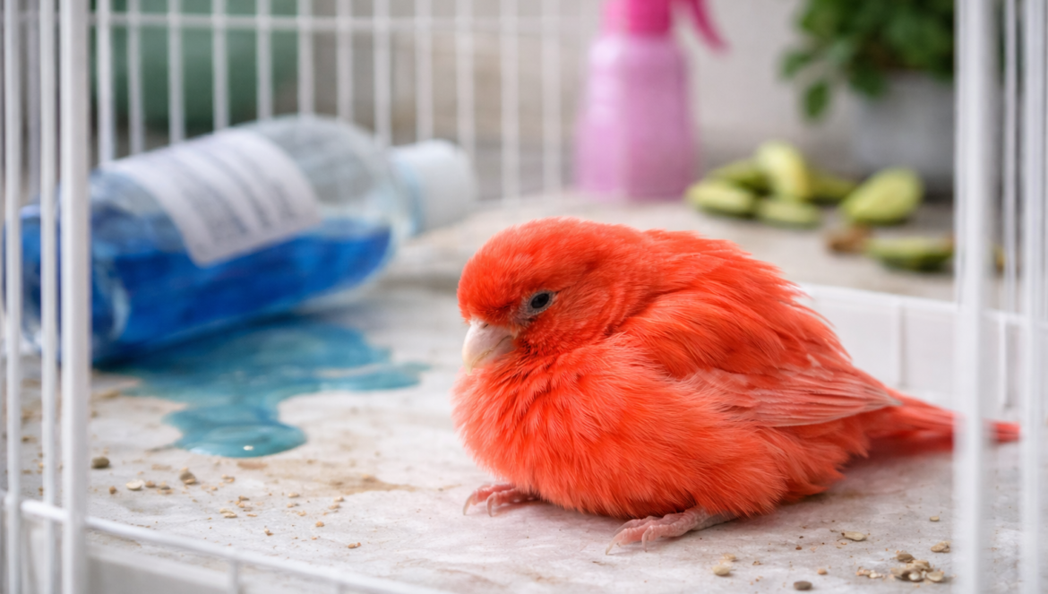 Kanaryalarda Zehirlenme Belirtileri Ve İlk Müdahale