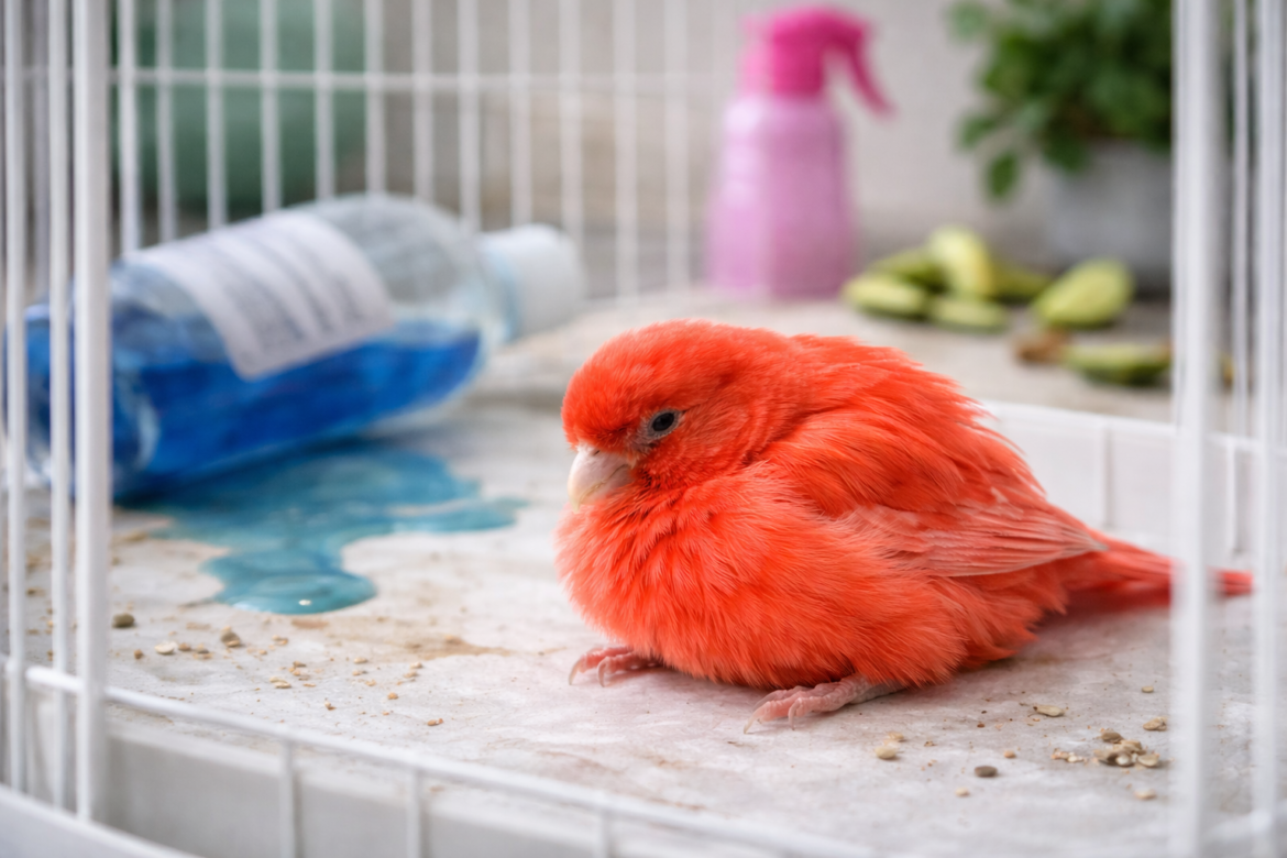 Kanaryalarda Zehirlenme Belirtileri Ve İlk Müdahale